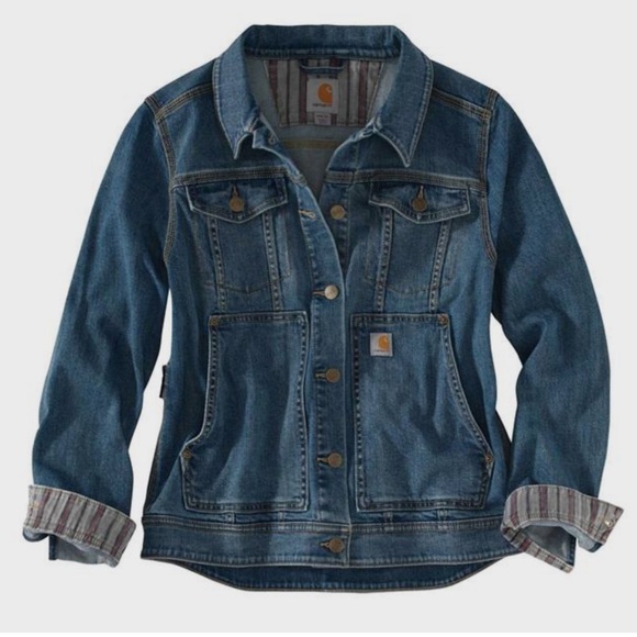 Carhartt Jackets & Blazers - Carhartt Blue Jean Jacket